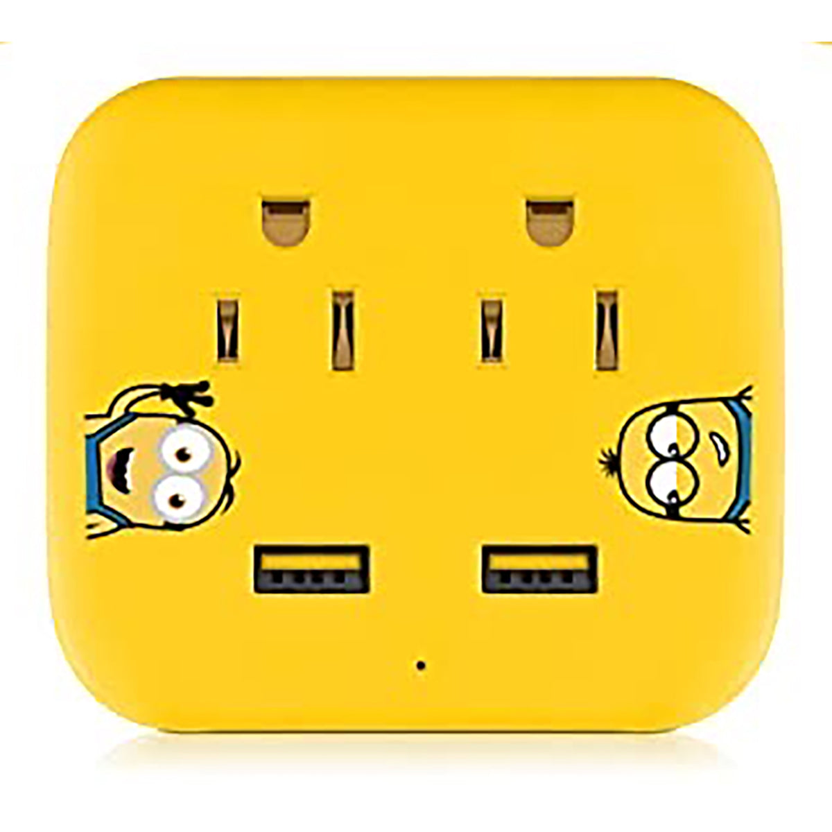 Wall Surge Protector with 2 AC Outlets and 2 USB Charging Ports (2-Pack)