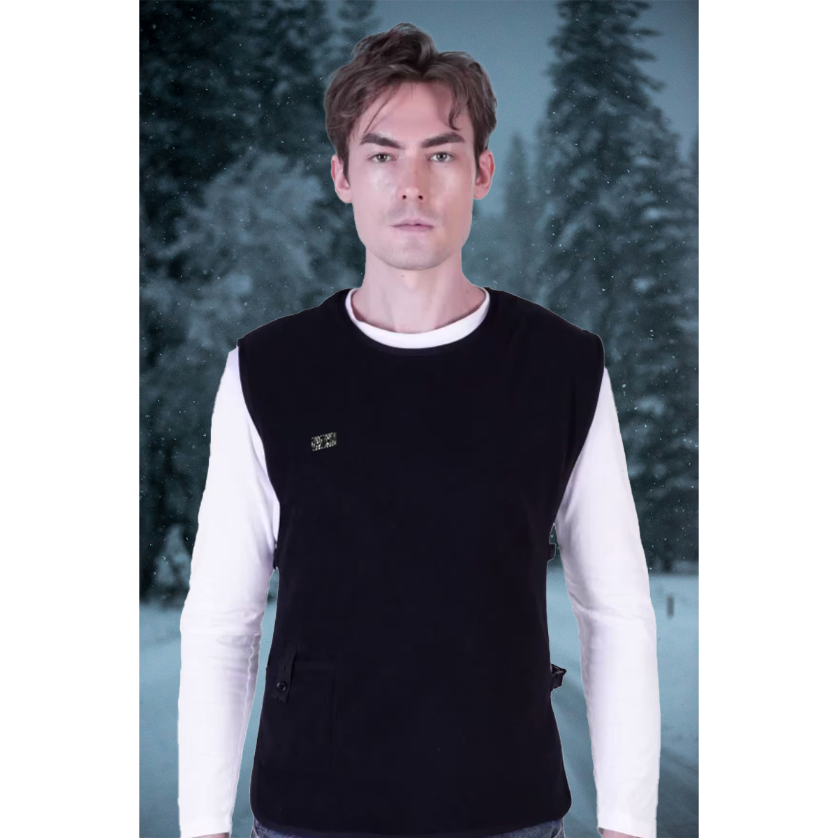 Fleece Heated Vest with 10,000mAh Battery Pack