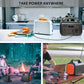 Portable Power Station 1075WH/1000W LiFePo4 Battery with PD60W USB Camping, Outdoors Motorhomes