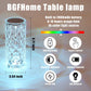 Crystal Table RGB Color Touch Lamps (Set of 2 or 4) ,for Bedroom/Party/Dinne