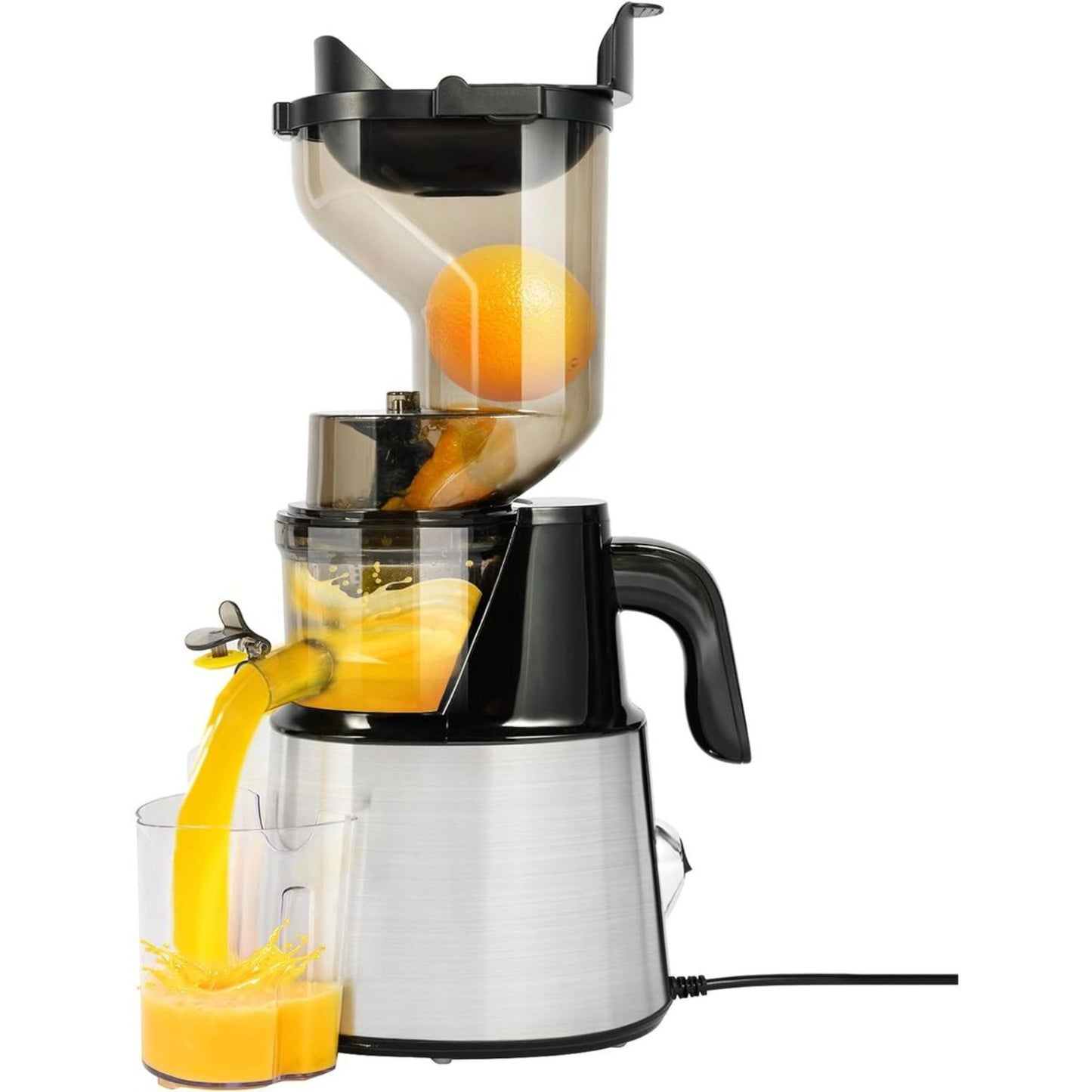 OverTwice® 300W Slow Masticating Cold Press Juicer with 5-Inch Chute