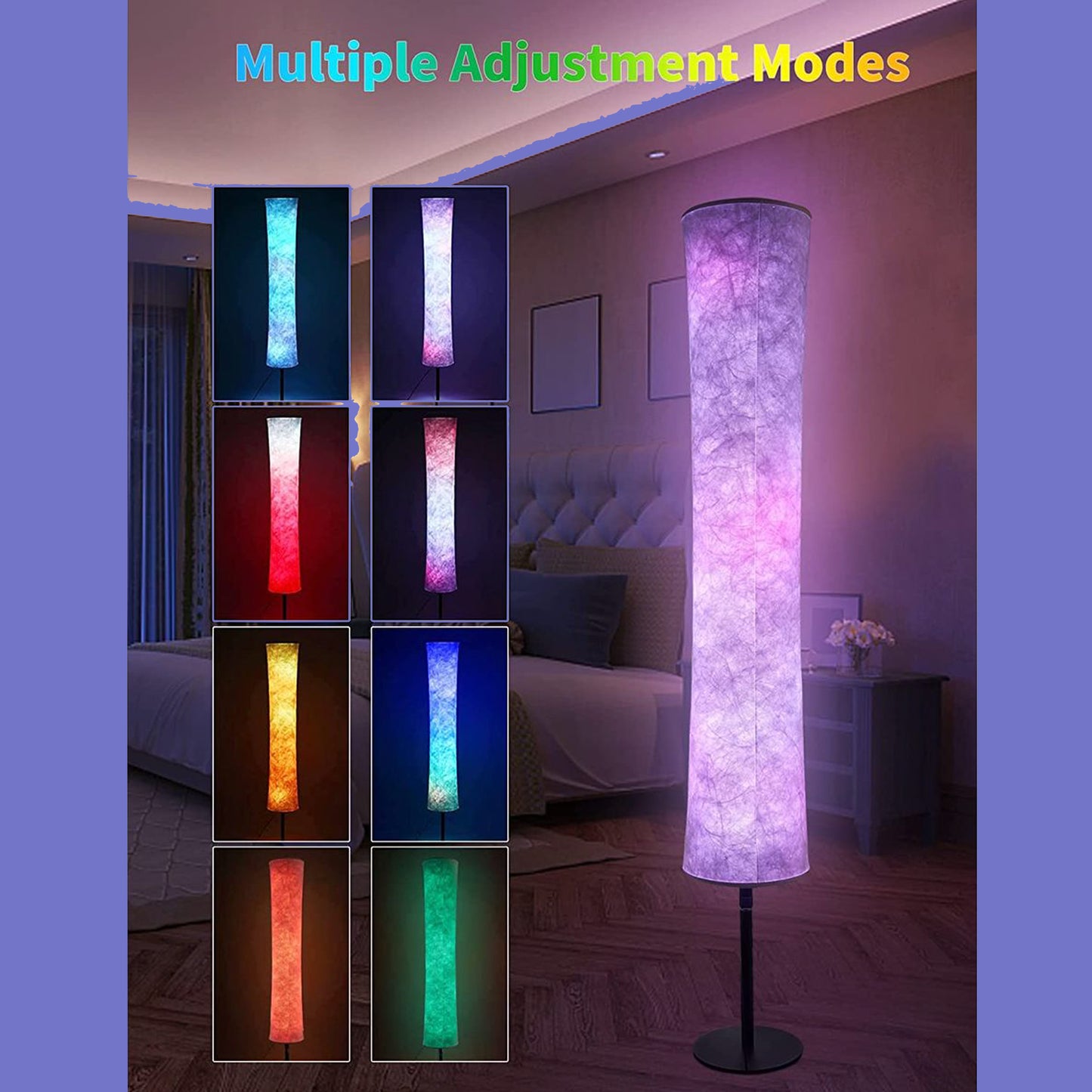 RGB Color-Changing LED Smart Lamp with Alexa Control (1- or 2-Pack)