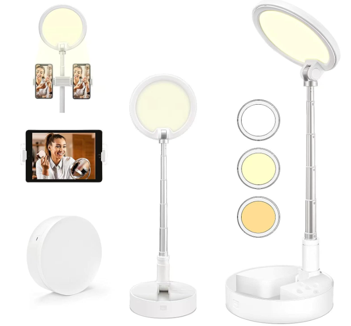 Foldable LED Tabel Lamp with phone stand