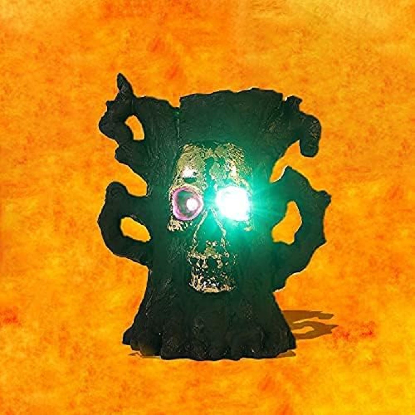 (A Pair) Halloween Withered Tree Decor Statue Light Night Light Outdoor