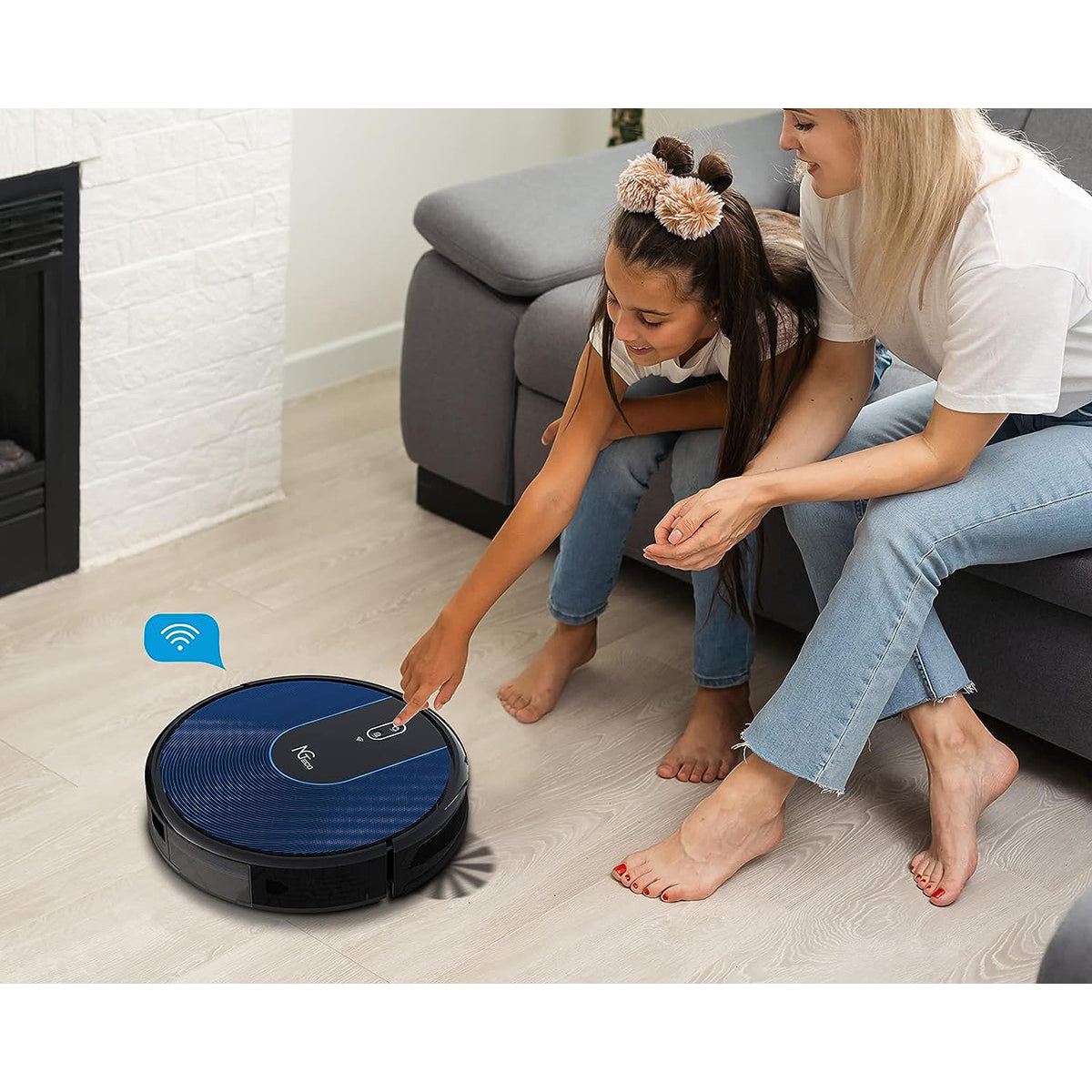 NGTeco™ Wi-Fi Robot Vacuum Cleaner, 2500Pa